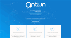 Desktop Screenshot of antiun.com